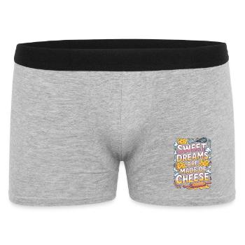 Les doux rêves de chef pâtissier sont faits de pâtisserie - Boxer Homme - gris chiné - Devant