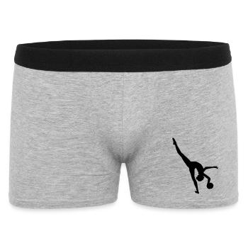 Rhythmic gymnastics - Men's Boxer Shorts - heather grey - Front