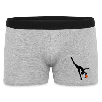 Rhythmic gymnastics - Men's Boxer Shorts - heather grey - Front