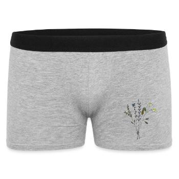 flower meadows bouquet - Men's Boxer Shorts - heather grey - Front