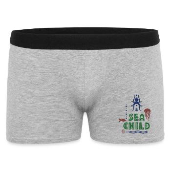 Design for divers - Men's Boxer Shorts - heather grey - Front
