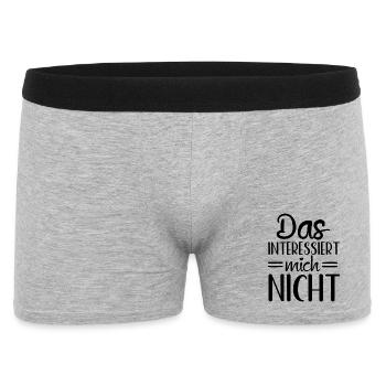 Interesting Interest Curious Onlookers - Men's Boxer Shorts - heather grey - Front