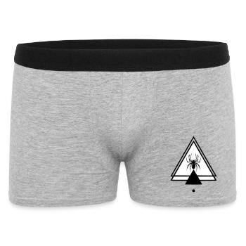Spider - Men's Boxer Shorts - heather grey - Front