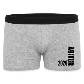 Abitur 2026 - Boxer Homme - gris chiné - Devant