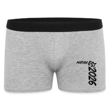 Matura Est. 2026 - Boxer Homme - gris chiné - Devant