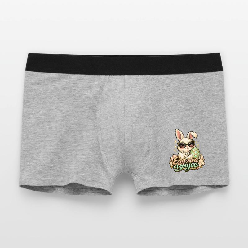 Egg-stra Boujee Easter Bunny Easter Men's Boxer Shorts