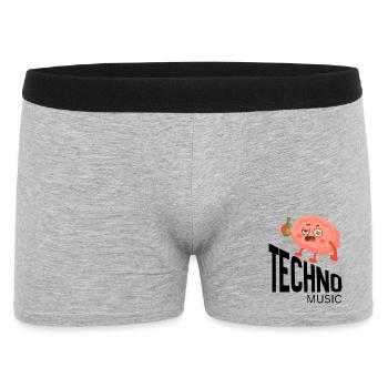 Tipsy Brain Cheers - Men's Boxer Shorts - heather grey - Front