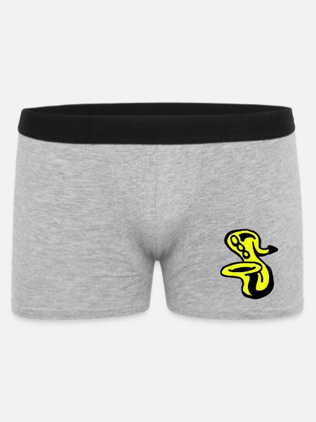 Saxophone - Boxer Homme - gris chiné