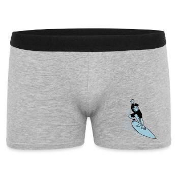 Surf - Boxer Homme - gris chiné - Devant