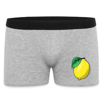 citron - Boxer Homme - gris chiné - Devant