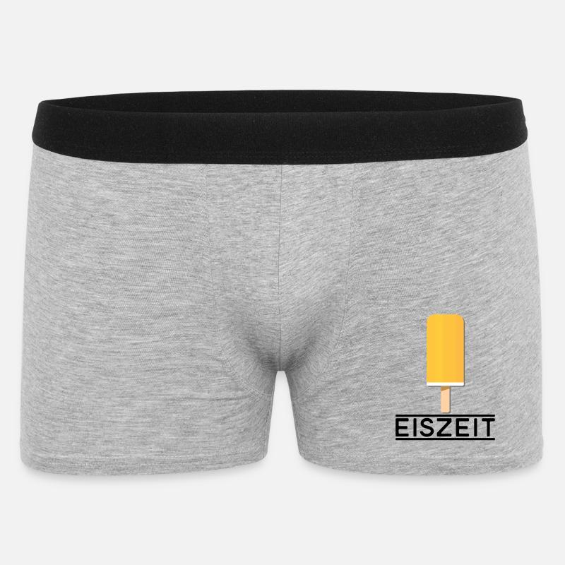 Eiszeit - 2 - Männer Boxer Shorts - Grau meliert