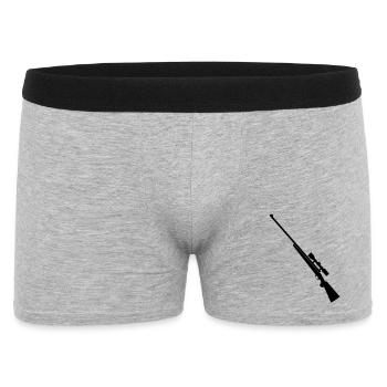 Fusil de précision fusil de chasse - Boxer Homme - gris chiné - Devant