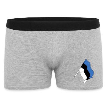 Drapeau de l’Estonie - Boxer Homme - gris chiné - Devant