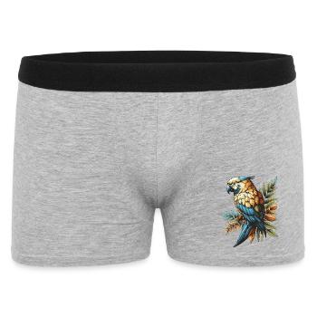 Perroquet - Boxer Homme - gris chiné - Devant