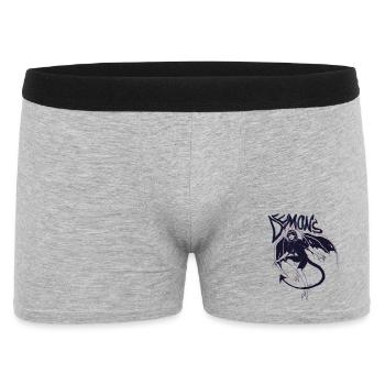 Demon Vibes – Dark & Mystical - Men's Boxer Shorts - heather grey - Front