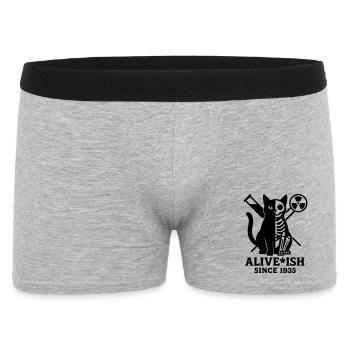 Schrödinger's cat - Men's Boxer Shorts - heather grey - Front