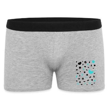 Boulder Project 7a Design Climbing Holds Climbing - Men's Boxer Shorts - heather grey - Front