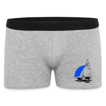 Régate de dériveurs à voile pour jeunes RS Feva XL - Boxer Homme - gris chiné - Devant