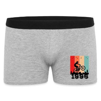 1996 vintage - Men's Boxer Shorts - heather grey - Front