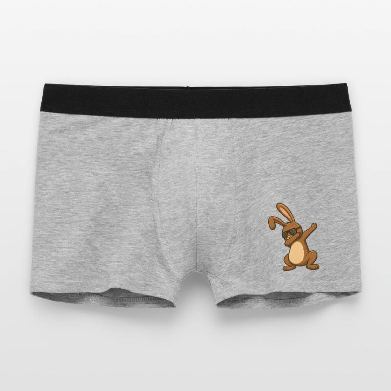 Easter Bunny Easter Dancing Easter Bunny Dab Men's Boxer Shorts