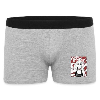 Design gothique de Devil Girl dans l’anime - Boxer Homme - gris chiné - Devant