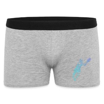 Idée cadeau pour un tennis avec tennis - Boxer Homme - gris chiné - Devant