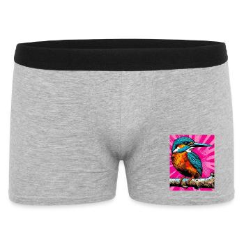 martin-pêcheur - Boxer Homme - gris chiné - Devant