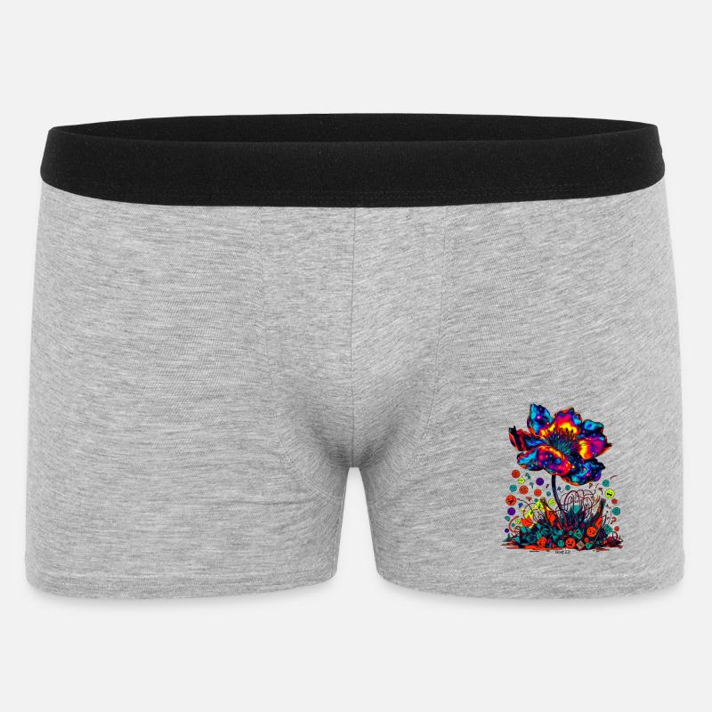 Réinitialisation Cosmique Bloom 2.0 - Boxer Homme - gris chiné