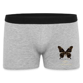 Born to Rise Butterfly Transformation - Men's Boxer Shorts - heather grey - Front