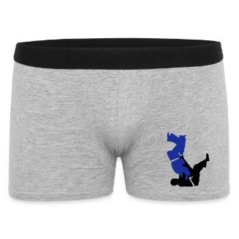 judo - Boxer Homme - gris chiné - Devant