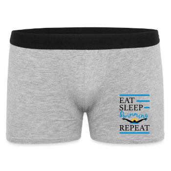 Schwimmen - Männer Boxer Shorts - Grau meliert - Vorne