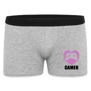 Joueur - Boxer Homme - gris chiné - Devant