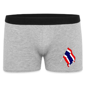 Drapeau de la Thaïlande - Boxer Homme - gris chiné - Devant