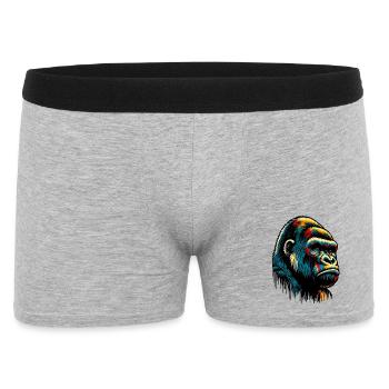 Gorilla - Men's Boxer Shorts - heather grey - Front