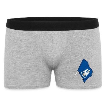 Drapeau de Lousiane - Boxer Homme - gris chiné - Devant