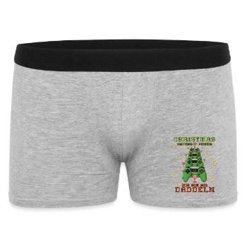 Noël des jeux - Boxer Homme - gris chiné - Devant