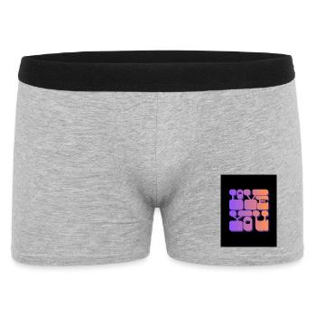 Love You - Boxer Homme - gris chiné - Devant