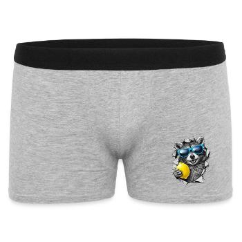Lunettes de soleil Raccoon Lemon - Boxer Homme - gris chiné - Devant