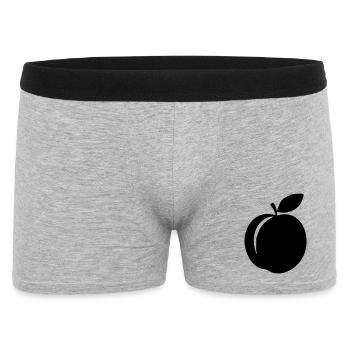 Silhouette pêche – Douce conception estivale - Boxer Homme - gris chiné - Devant