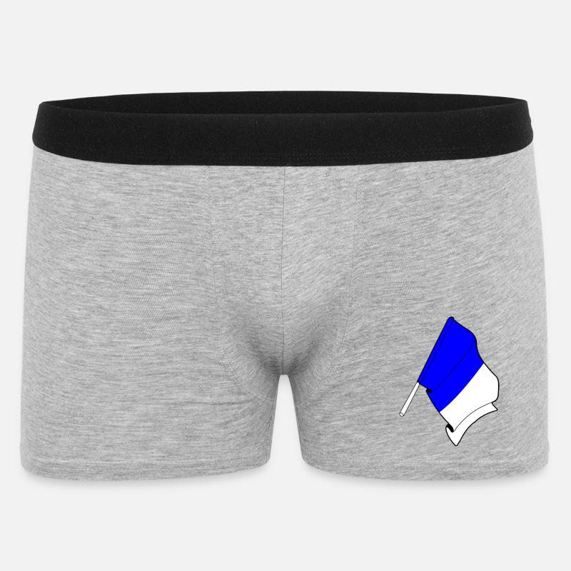 Fiers de Spa - Boxer Homme - gris chiné