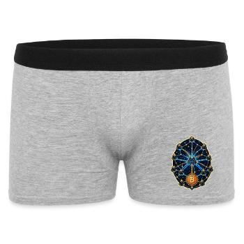 Routing Node Star Map Network - Men's Boxer Shorts - heather grey - Front