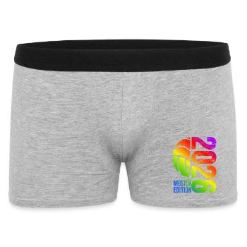 Maillot Maître Volleyball 2026, arc-en-ciel - Boxer Homme - gris chiné - Devant
