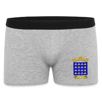 BLAZON KINGDOM OF FRANCE - Men's Boxer Shorts - heather grey - Front