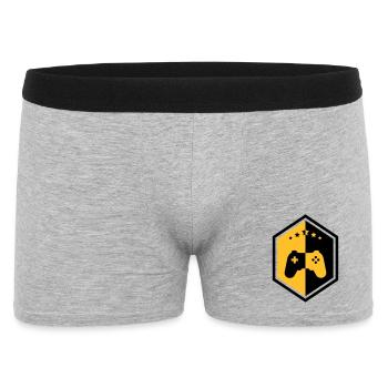 Gamer / Gaming - Boxer Homme - gris chiné - Devant