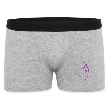 Iqra ́a - Men's Boxer Shorts - heather grey - Front