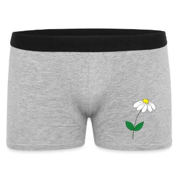sweet daisy - Men's Boxer Shorts - heather grey - Front