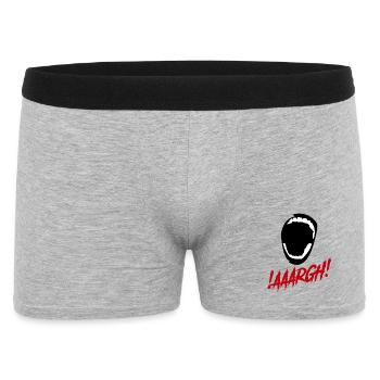 Argh!!! Shout!!! - Men's Boxer Shorts - heather grey - Front