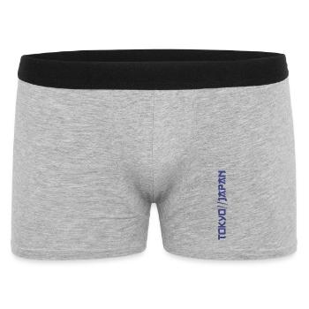 Tokyo - Boxer Homme - gris chiné - Devant