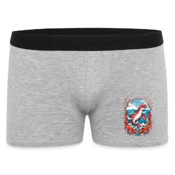 Créatures marines - Boxer Homme - gris chiné - Devant