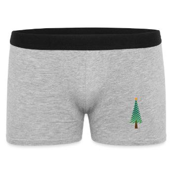 Noël, noël, noël, noël, noël, noël, noël, noël, - Boxer Homme - gris chiné - Devant